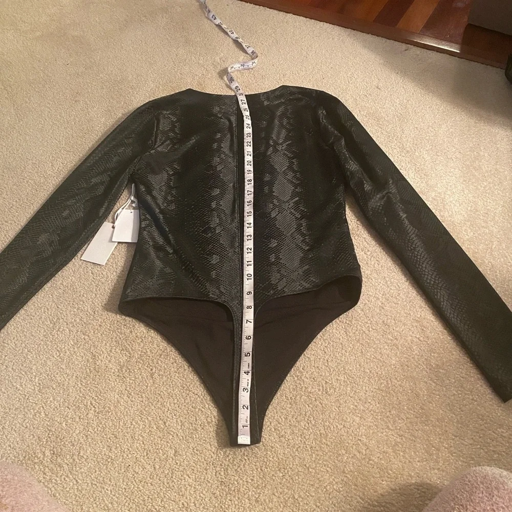 Good American size 2 (us size medium) thong bodysuit NWT - Picture 9 of 11